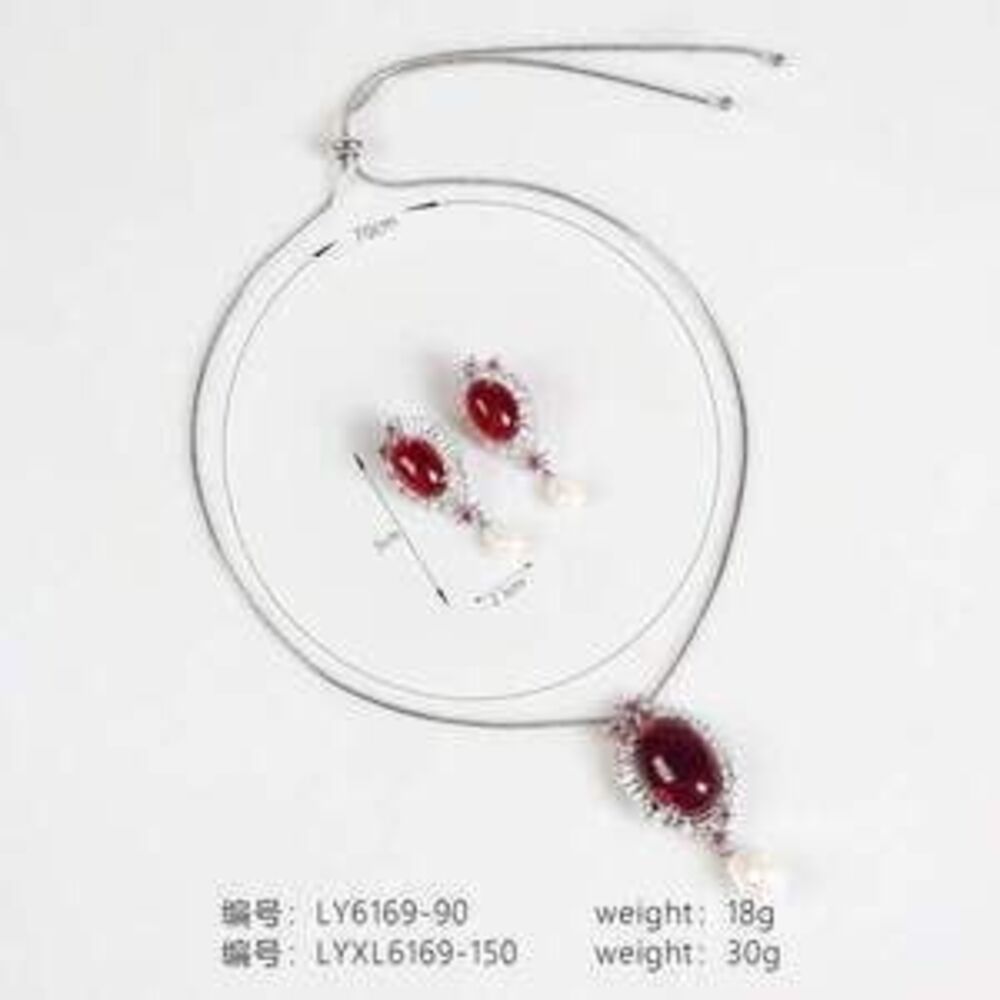/Set Silver Jewelry Set, Jewelry Set, , Accessory Set, Diam Minimalist View 5